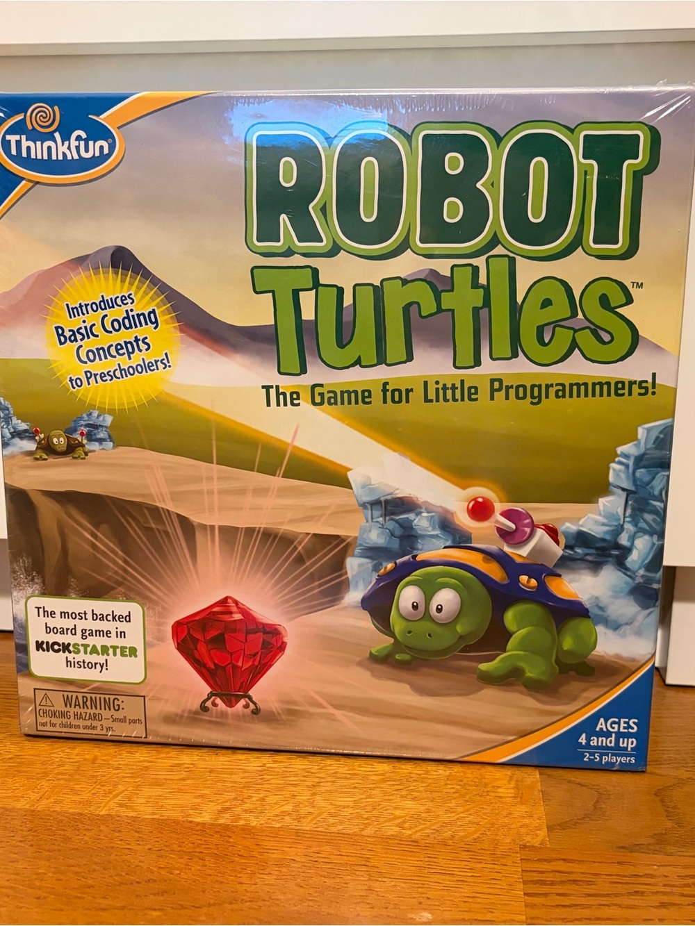 Think! Robot Turtles Board Game - Green, Blue, Red NEW and SEALED